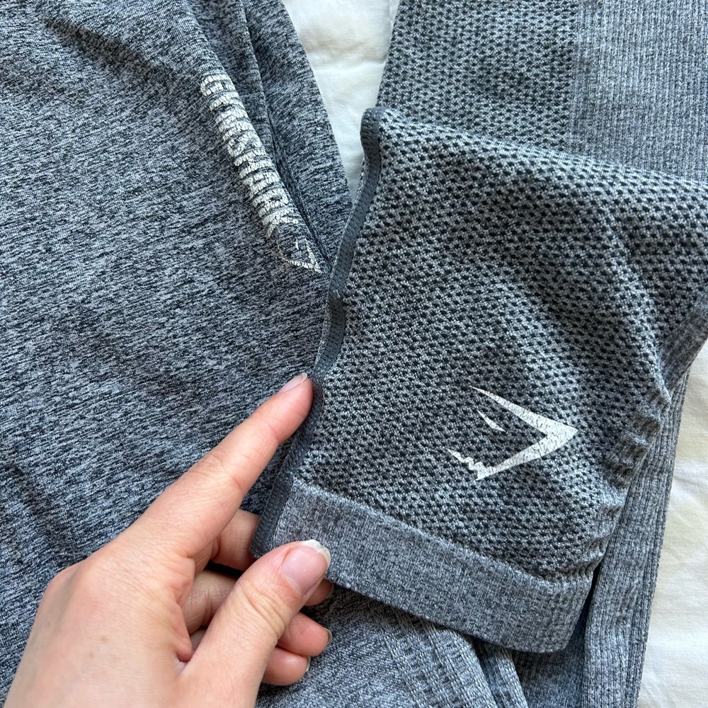 Gymshark Grey Contour leggings ||